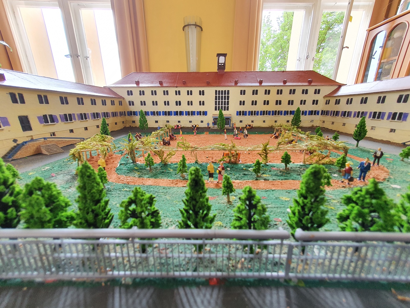 Modell des Erich-Raddatz-Hauses